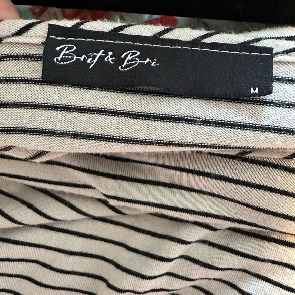 Brit&Bri Striped Dress MEDIUM - Picture 6 of 7